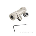 M8 Conector feminino blindado 4 pinos